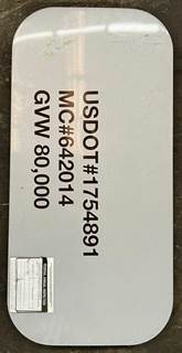 Freightliner Cascadia Left Rear Door Assembly