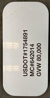 Freightliner Cascadia Right Rear Door Assembly