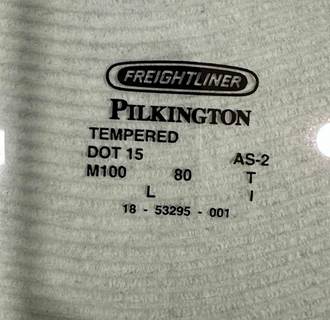 Freightliner Cascadia Right Front Door Glass