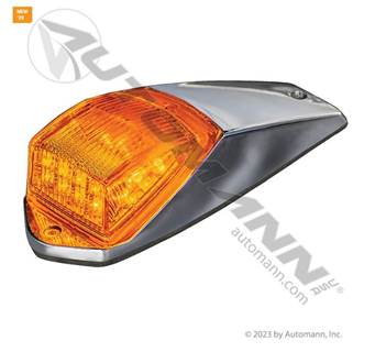 CAB MARKER LIGHT, LED AMBER
Cab Marker LED 3in x 15in Light
Chrome Body
Amber