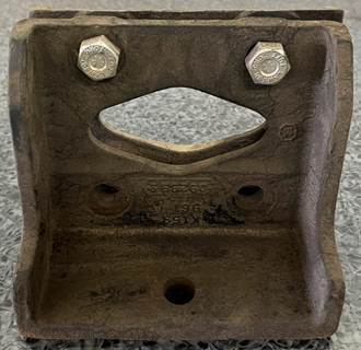 Rear engine support motor mount set pulled from a Kenworth. This truck was a