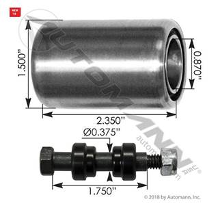 Poly, Transmission Bushing Fuller, Fits Freightliner, Peterbilt, Volvo White