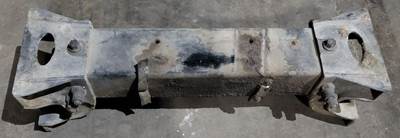 Aluminum crossmember off of Peterbilt. Appears to have bolt holes for cab mount.