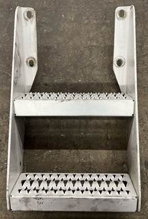 14" wide frame step off of a Kenworth truck. Step is in good used condition, see