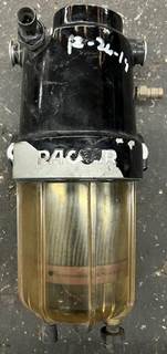 Fuel filter housing assembly pulled from a PACCAR truck. Fuel filter assembly is