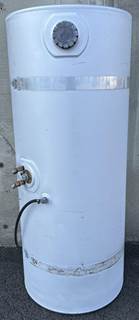 Drivers side rear fill 120 gallon fuel tank pulled from a Kenworth. Tank is in