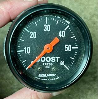 Boost Press PSI Gauge   2617/8-10-17