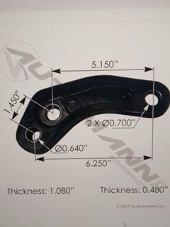 Peterbilt 379 Right Hood Hinge