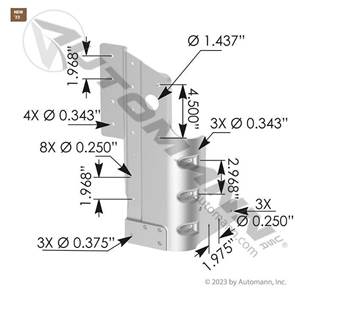 Peterbilt 379 Right Hood Part