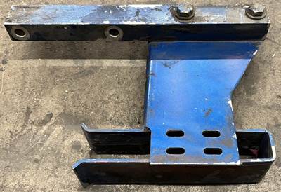 Left side hood guide / hinge / rest pulled from a PACCAR truck. Hood guide is in