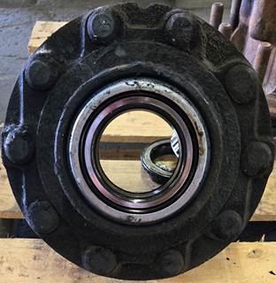 Hub from a International. Long studs for aluminum wheels. Missing some studs.