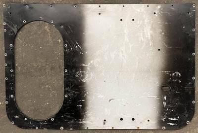 Aluminum inner door panel pulled from a Peterbilt truck. Door panel is in good