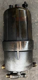 Fuel filter housing assembly pulled from a PACCAR truck. Fuel filter assembly is