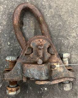 Pintle hitch is in good used condition with some surface rust, see pictures. 