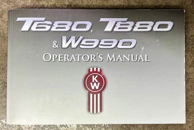 Kenworth  Operators Manual For T680, T880, W990 
Y53-1200-1H1