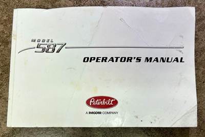 Peterbilt 587 Operators Manual Y53-6032