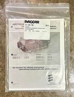 Paccar AIRTRONIC D2 Operations Manual