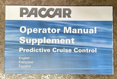 PACCAR 
Operator Manual Supplement 
Predictive Cruise Control