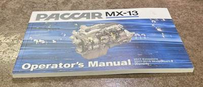PACCAR MX-13 OPERATORS MANUAL