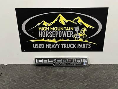 CASCADIA   Nameplate Emblem  -  Evolution