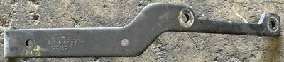 Upper Right fan ring support / radiator shroud support bracket pulled from a