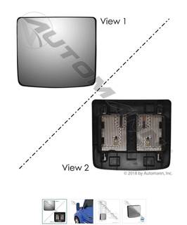 Kenworth T680 Side View Mirror