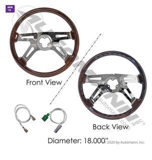 Steering Wheel 4 Spoke Universal