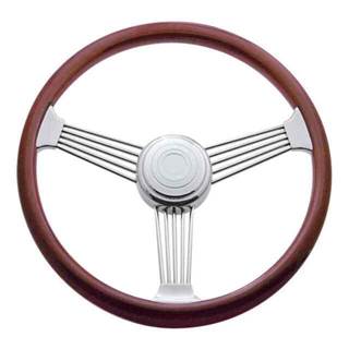 18" banjo steering wheel with hub & horn button kit for Peterbilt (1998-2005) &