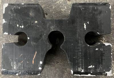 Front suspension spacer pulled from a PACCAR truck. Spacer is in good used