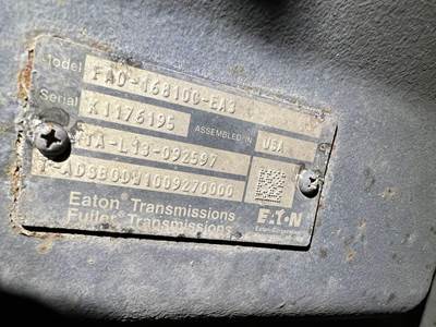 Eaton-Fuller FAO16810C-EA3 Transmission for a Kenworth T680
