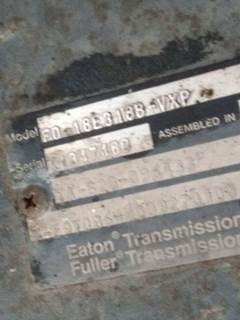Eaton-Fuller FO-18E318B-VXP Transmission for a Kenworth W990