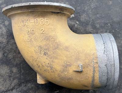 Caterpillar air exhaust elbow / air intake connection.
OEM P/N 203-0351