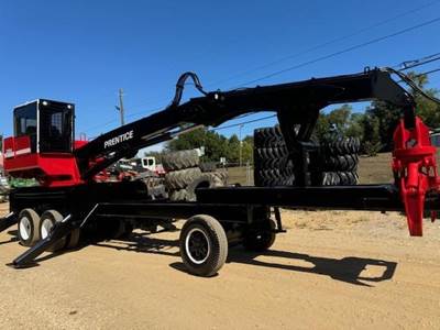 Prentice 2280 Trailer-Mounted Log Loader