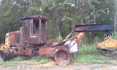 Caterpillar 535D Wheeled Grapple Skidder