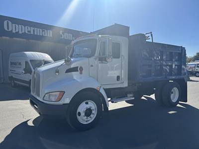 Kenworth T170 Single Axle Dump Truck - Paccar 300HP, Automatic, 10' Dump