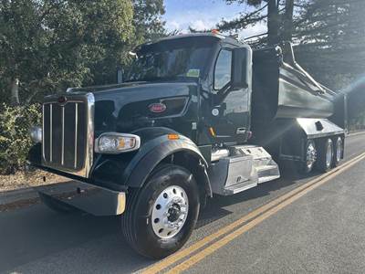Peterbilt 567 Dump Truck - Paccar 370HP, 6 Speed Allison Rds Automatic, 21' Dump