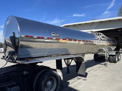 Mac LTT Tandem Axle Stainless Steel Food Grade Tanker Trailer - Intraax, Fixed Axle