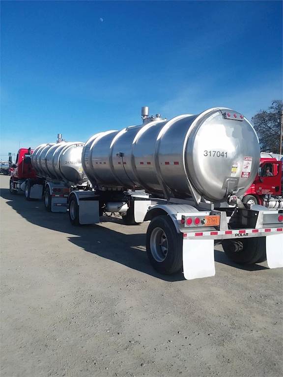 2017 Polar Single Axle Stainless Steel Food Grade Tanker