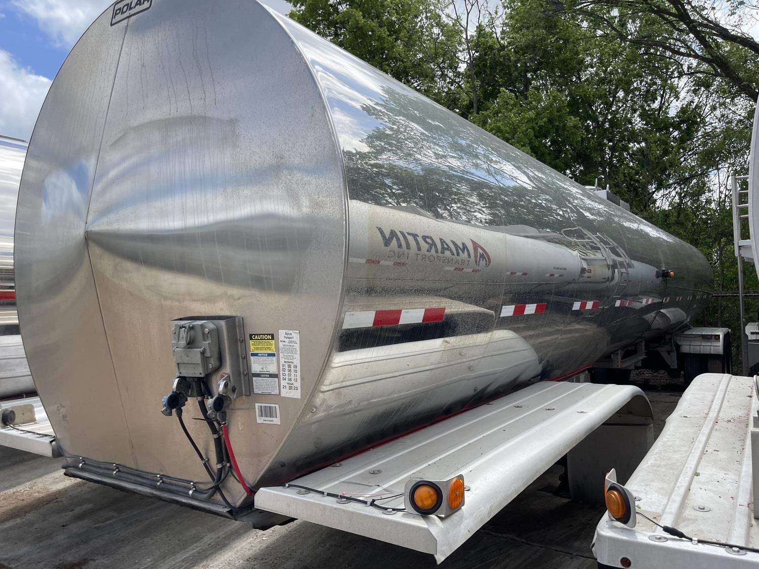 2018 Polar 6500 Gallon Food Grade Tanker Trailer For Sale Houston, TX
