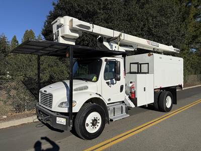 Freightliner M2 106 Single Axle Forestry Bucket Truck - Cummins, 220HP, 6 Speed Allison Rds Automatic