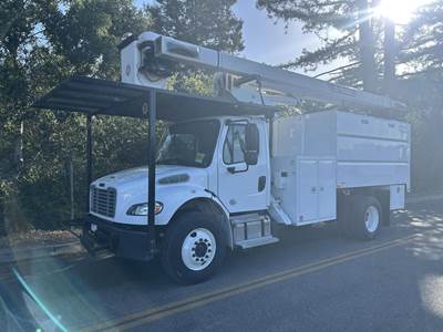 Freightliner M2 106 Single Axle Forestry Bucket Truck - Cummins, 220HP, 6 Speed Allison Rds Automatic