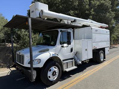 Freightliner M2 106 Single Axle Forestry Bucket Truck - Cummins, 240HP, 6 Speed Manual
