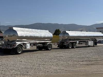 Polar Aluminum Fuel Tanker Trailer - Fixed Axle