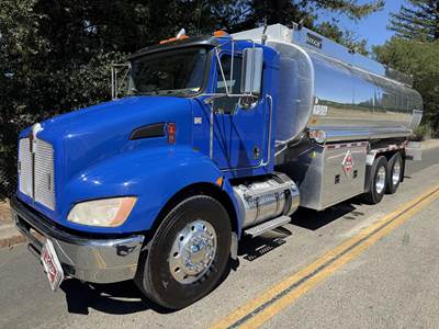 Kenworth T370 4500 Gallon Gasoline / Fuel Truck - Paccar 350HP, 6 Speed Allison Rds Automatic