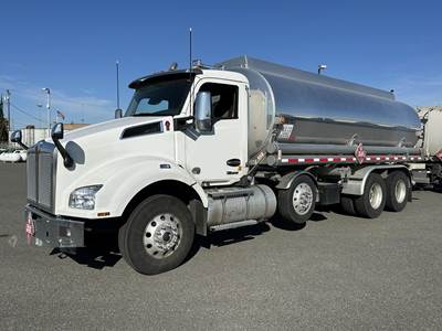 Kenworth T880 5400 Gallon Gasoline / Fuel Truck - Paccar 510HP, 13 Speed Manual