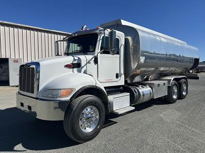 Peterbilt 348 5283 Gallon Gasoline / Fuel Truck - Paccar 350HP, 8Ll Manual