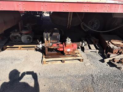 ROPER GEAR PUMP W/ COOLER, MOTOR, HYDRAULIC PUMP