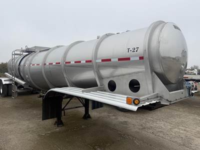 BULK 5600 Gallon Stainless Steel Non Code Tank Trailer - Tandem Axle, Air Ride