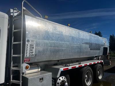 2012 Transtech 4000 Gallon 3-COMPARTMENT Aluminum Fuel Delivery Truck Tank w/ Pump Systems