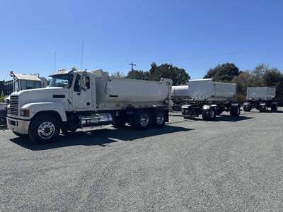 Mack Pinnacle 64T Tandem Axle Transfer Truck - MP8, 505HP, 18 Speed Manual